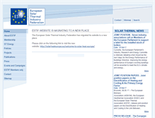 Tablet Screenshot of estif.org